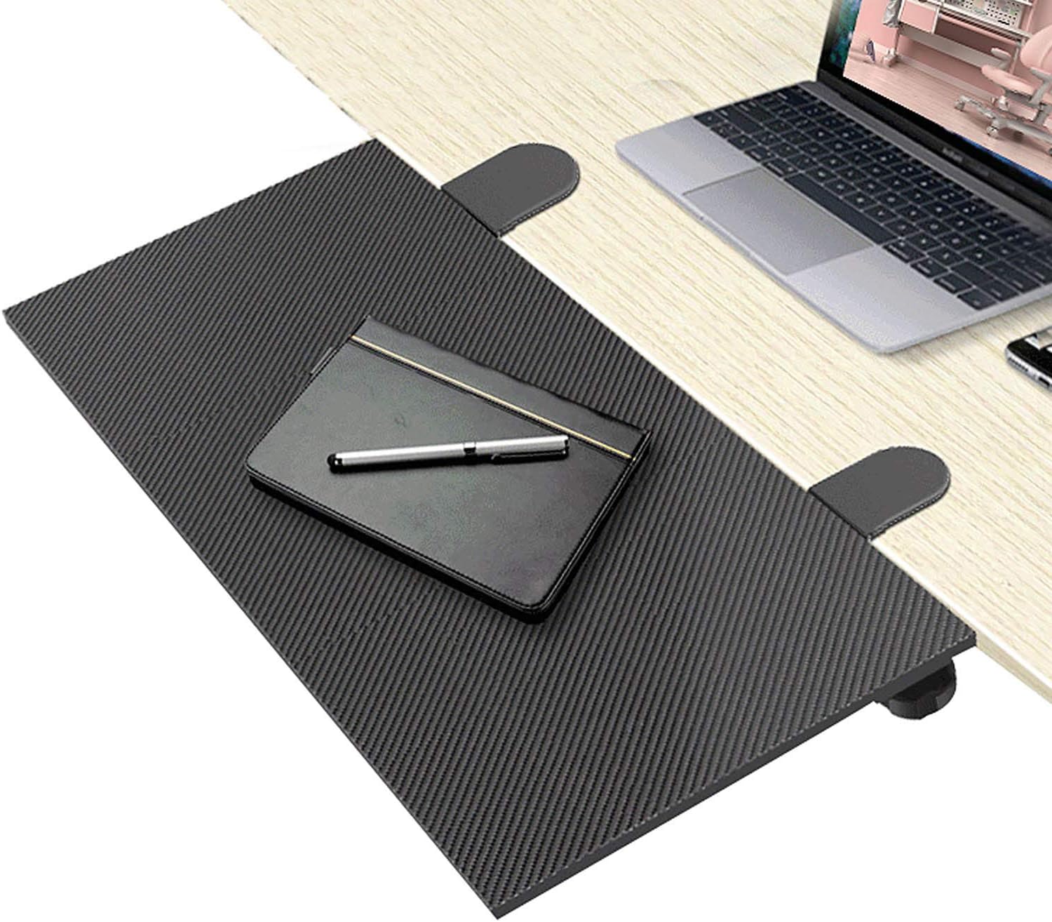 Ergonomics Keyboard Tray Clamp Computer Arm Rest Support Desk Extender Tray Table Mount Armrest Shelf Stand Adjustable Wrist Rests,