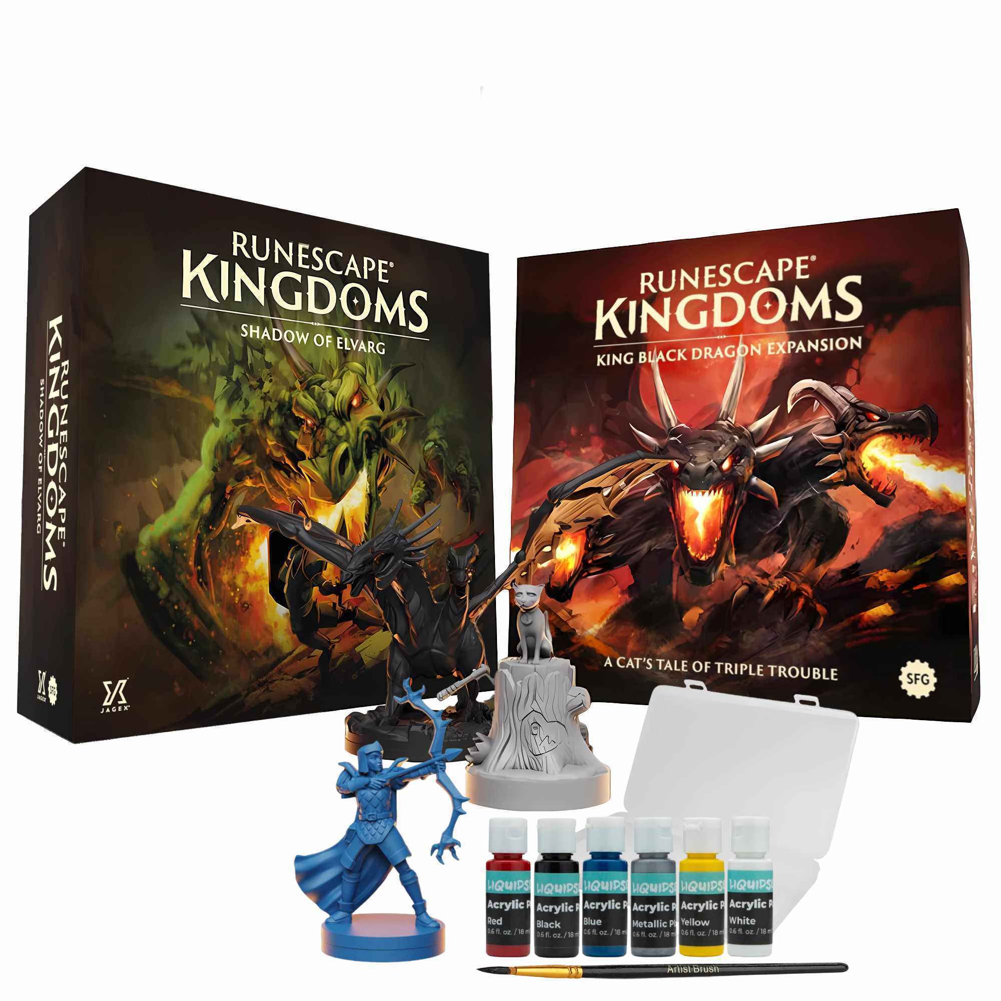 Steamforged Games RuneScape Kingdoms Shadow Board Game Bundle