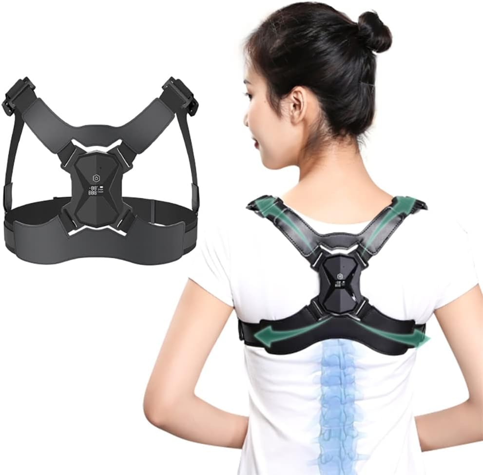 Back Posture Corrector Intelligent Induction Posture Correct Belt Back Support Waist Straps Posture Correction