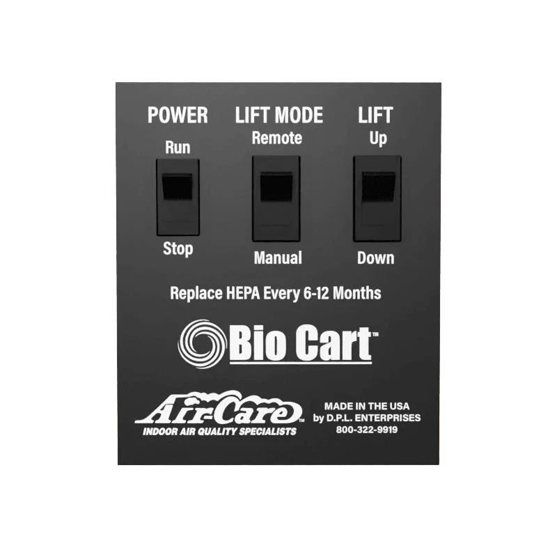 Air-Care Bio Cart HEPA Mobile Dust Containment Kit