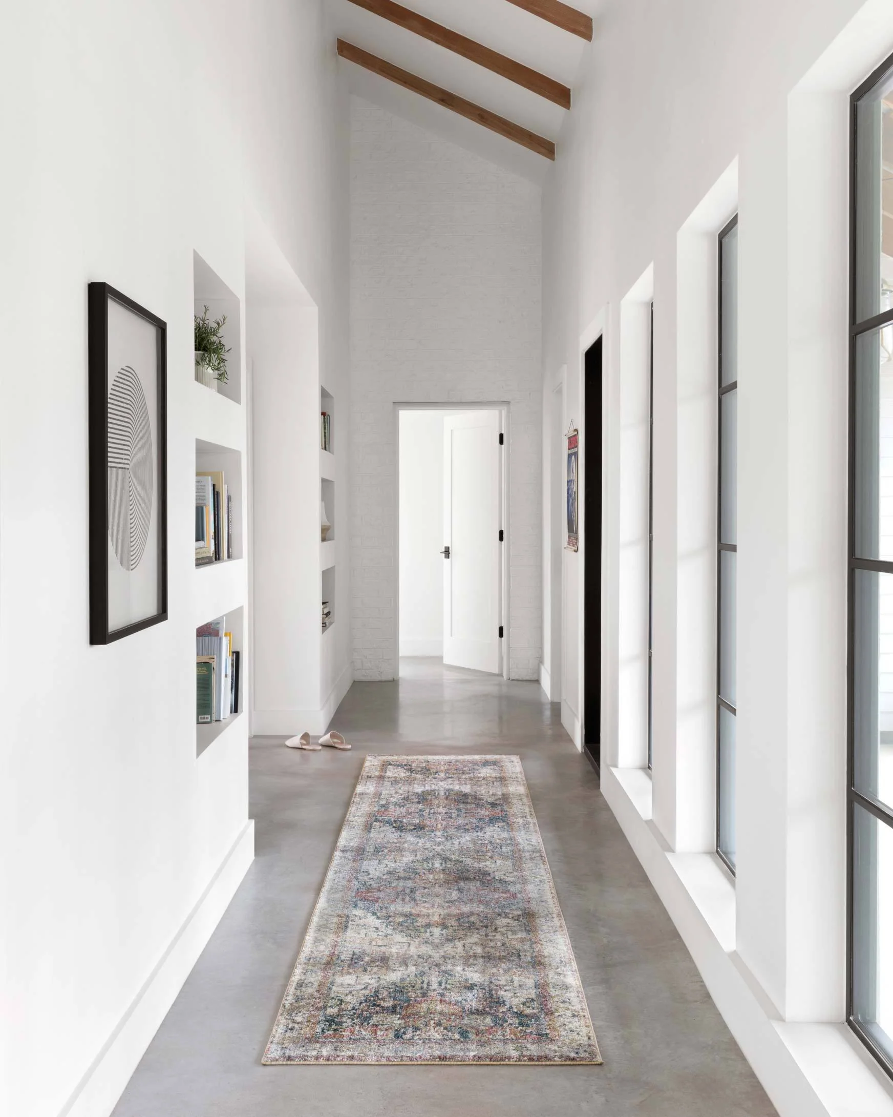 Loloi Anastasia Collection - Transitional Power Loomed Rug in Ivory (AF-23)