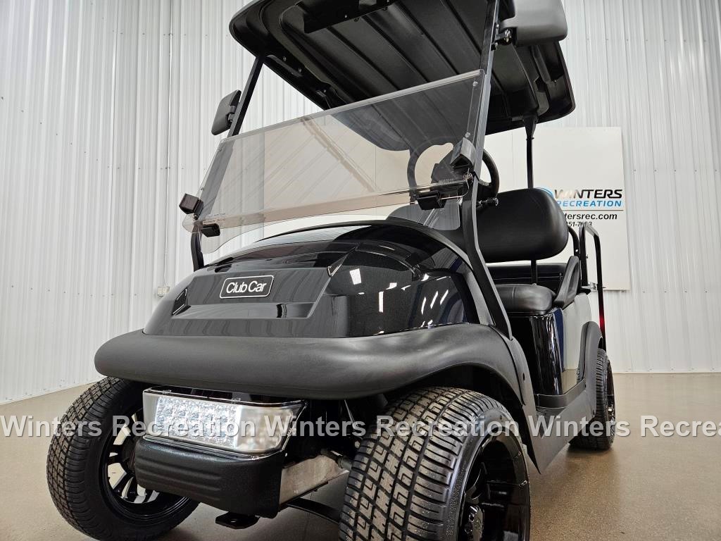 2022 Club Car Precedent Electric STREET READY Golf Cart, Metallic Tuxedo Black