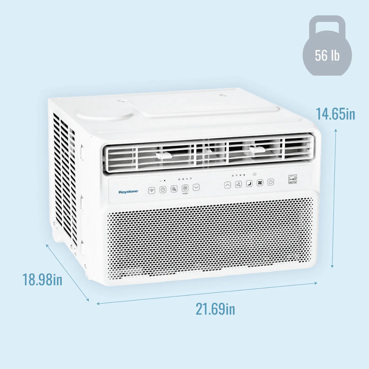 Keystone 14,000 BTU Inverter Window Air Conditioner