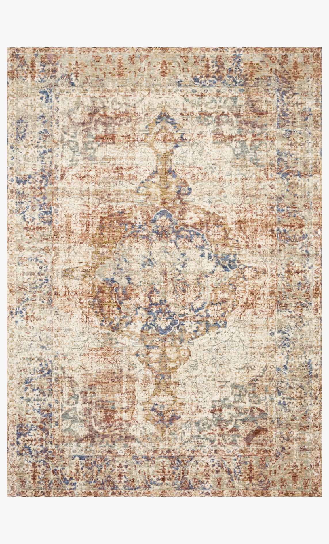 Loloi Revere Collection - Traditional Power Loomed Rug in Multi (REV-01)