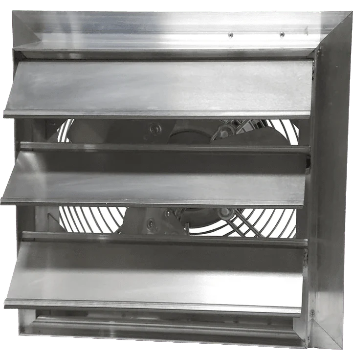 Canarm AX 14-In. Explosion Proof Aluminum Wall Mount Shutter Exhaust Fan