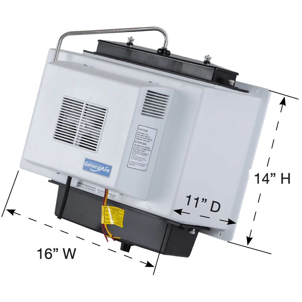 General Aire 1137 Fan-Powered Evaporative Humidifier For Up To 3,000 Sq. Ft.