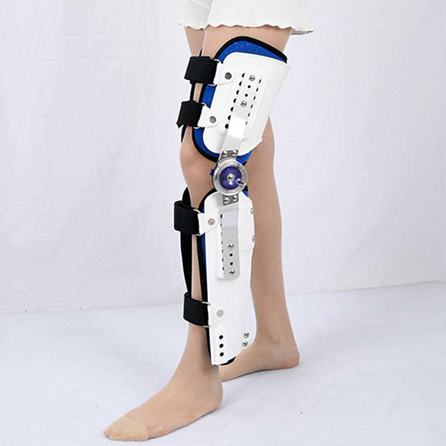 Hinged Knee Brace，Knee Brace，adjustable Shaping Leg Splint Support Knee Orthosis Support Joint Stabilizer，One Size