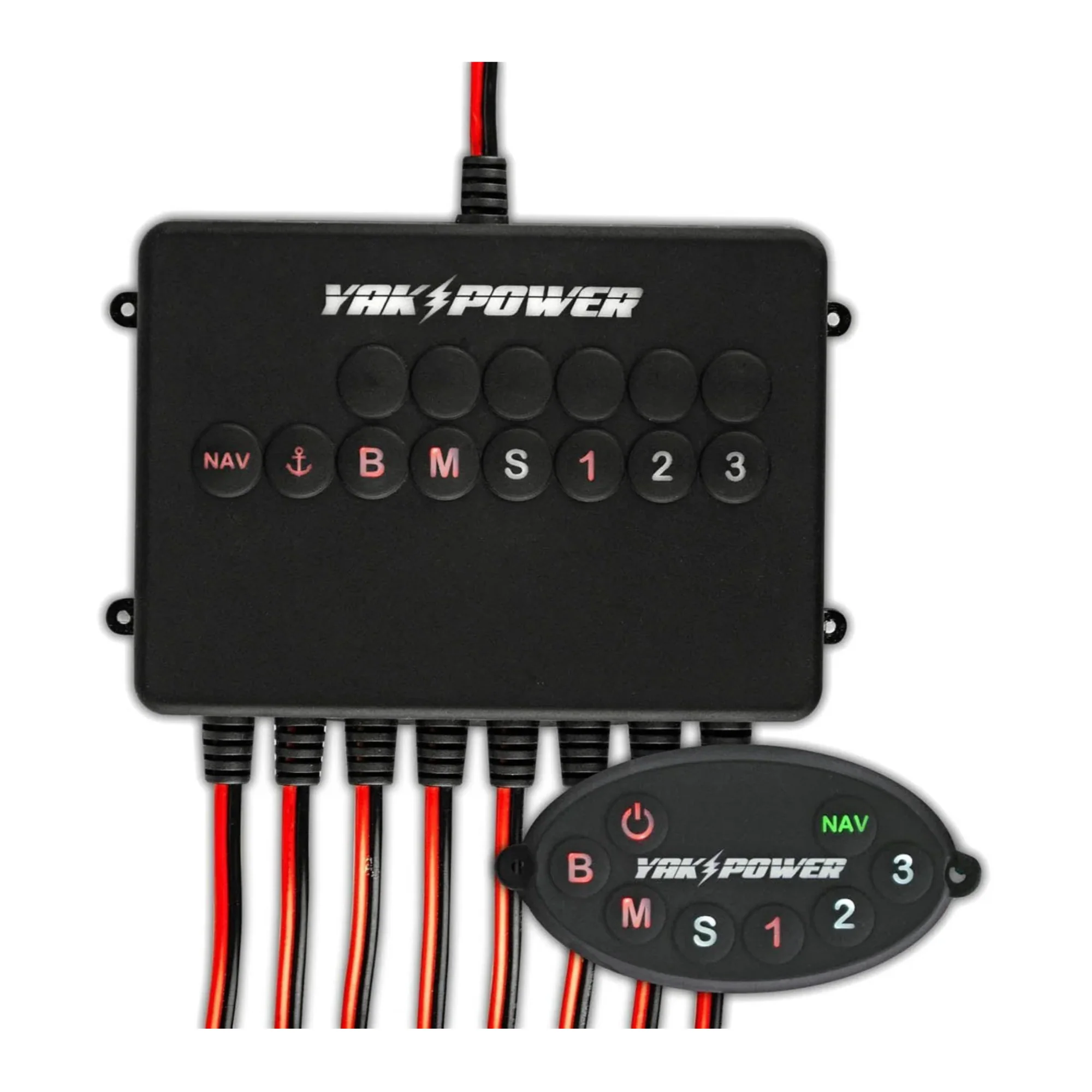 Yak-Power YP-RP8R 8 Circuit Bluetooth Enabled Switching System