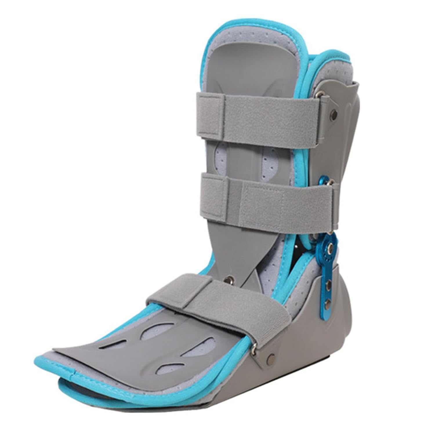 SFKLYU Ankle Support Stabilizer Wound Healing Ankle Fracture Sprain Protector Ankle Relief Ankle Support Brace for Ankle Sprain, Broken Toe, Protection and Healing,B Right,S