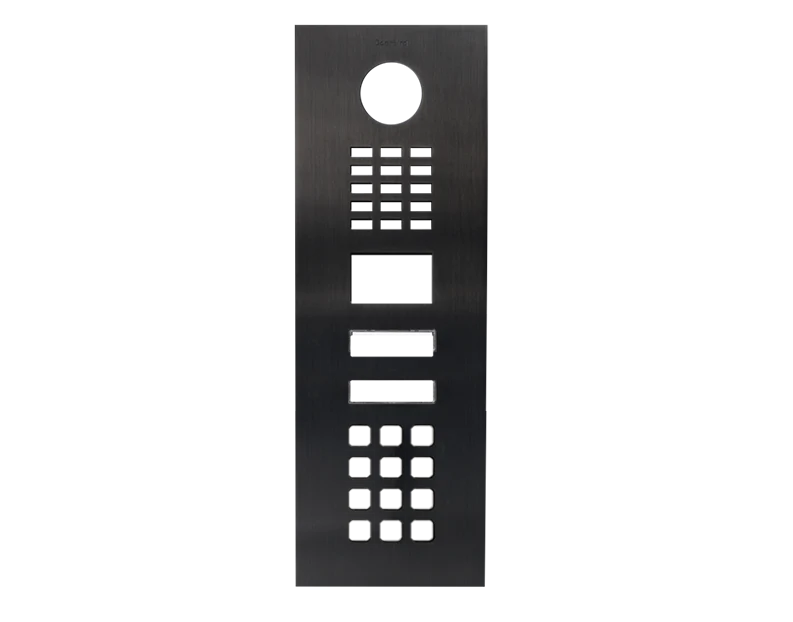 DoorBird Front Panel for D2102KV in Titanium