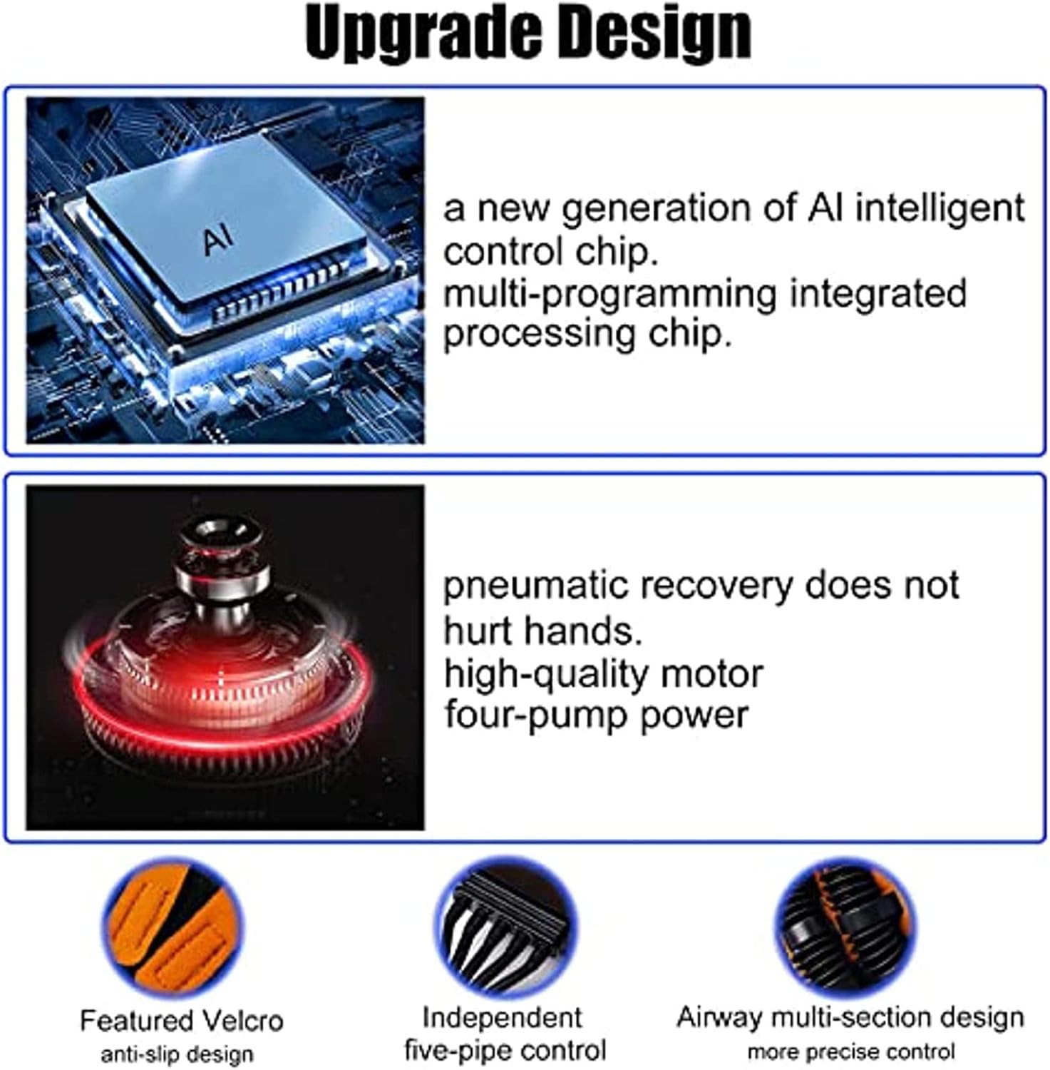 WIKINK Upgraded Rehabilitative Robotic Gloves, Finger Exercisers Stroke Hand Therapy Exercise, for Training Finger Flexion Correction, Hand Function Recovery, for Stroke Hemiplegia Patients