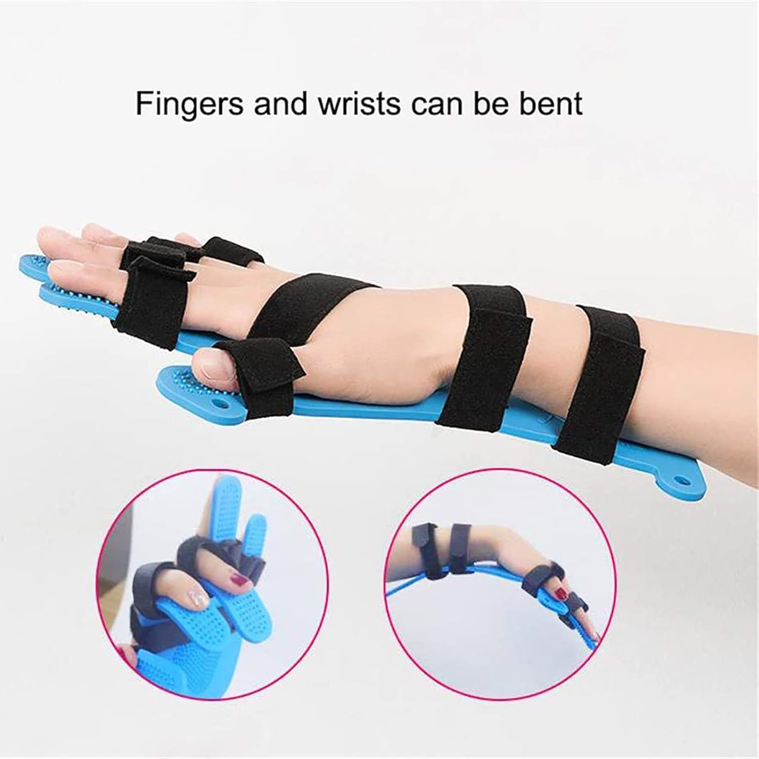 Finger Training Board Finger Splint Fingerboard Train Finger Orthotic Point Stroke Rehabilitation Equipment Medical Hand Wrist Training Orthosis Device Brace Support