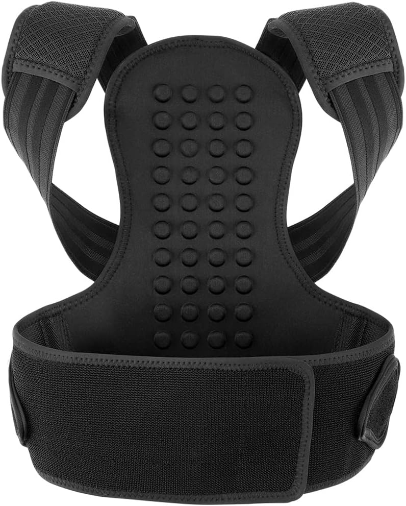 Adjustable Posture Corrector Back Waist Support Spine Brace Belt Postural Trainer Posture Corrector Unisex(L Code)
