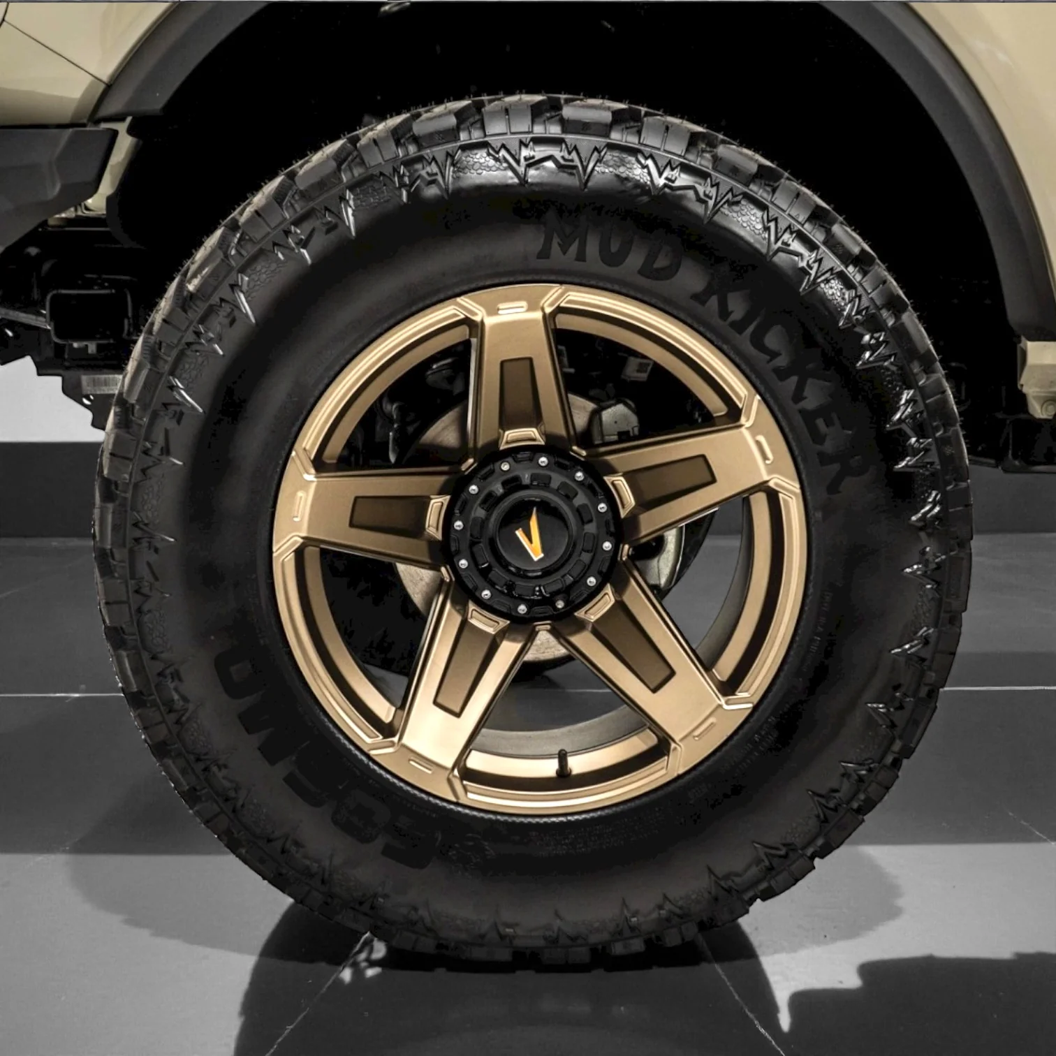 Ford Bronco Apocalypse 5 Spoke Wheel 6 Lug (Bronze)