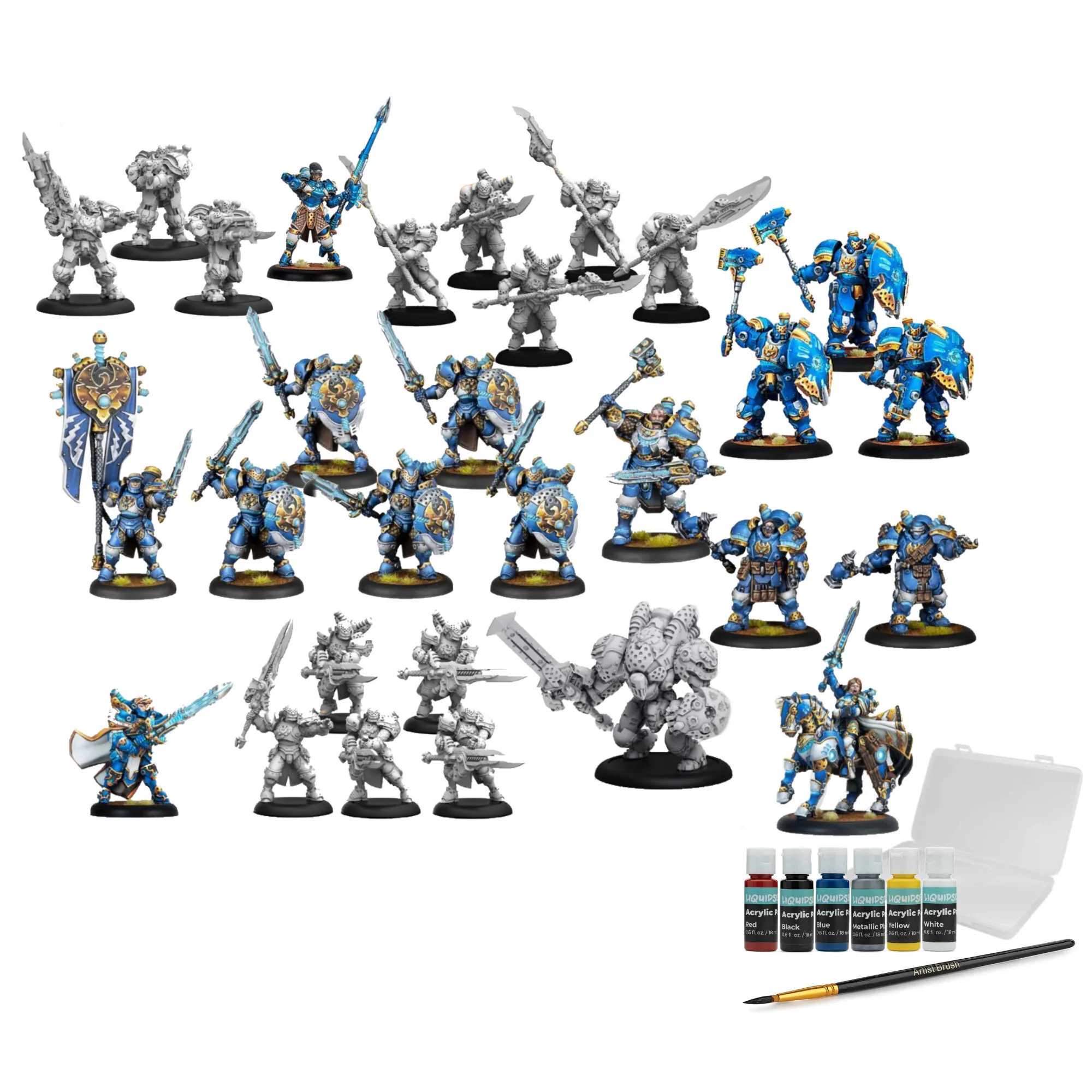 Steamforged Games Warmachine Cygnar Storm Legion Core Expansion Game Bundle