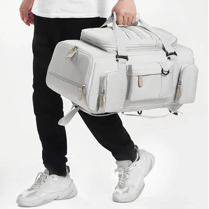 Large Capacity Travel Backpack With Laptop Compartment And Wet Dry Separation