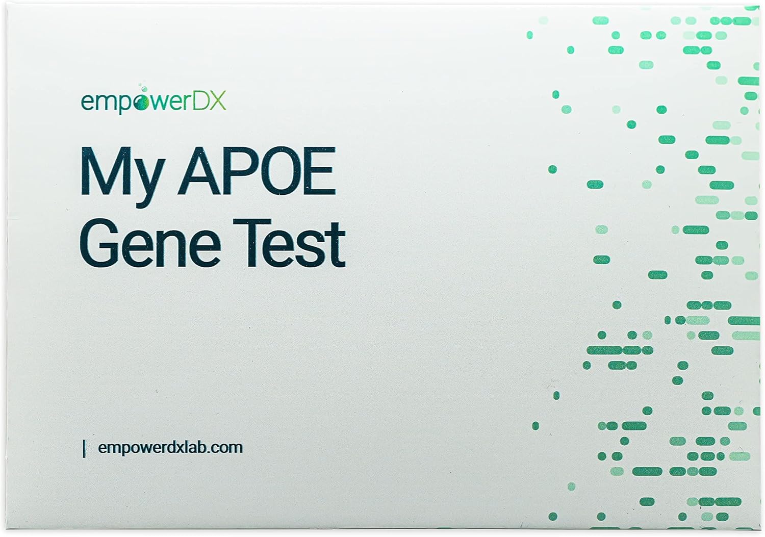 empowerDX APOE Gene Test, Easy at Home Mouth Swab Test for Alzheimer’s Disease and Dementia Risk, Ages 18+