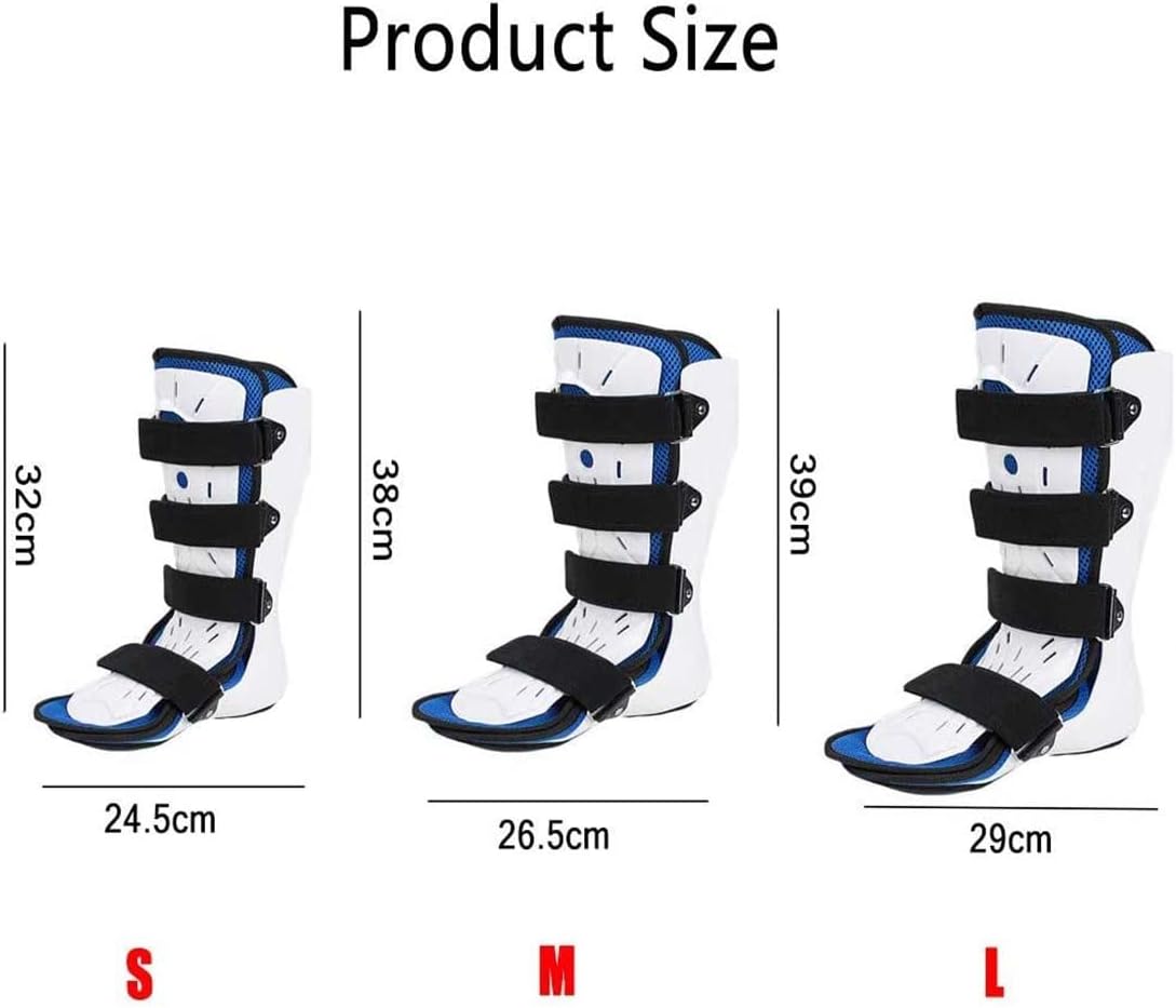 Plantar Fasciitis Night Splint, Leg Support Brace, Foot Stabilizer, Ankle Correction Splint for Plantar Fasciitis Heel Pain, Tendon Stretch, Postoperative Recovery,rightfoot-L(