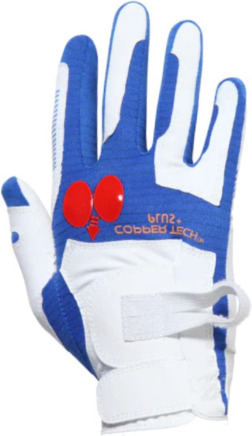 Training Golf Glove for Men – 3 Pack – Copper-Infused Compression Gloves, Non-Slip Grip, Arthritis Relief, Breathable Fit, USGA Approved