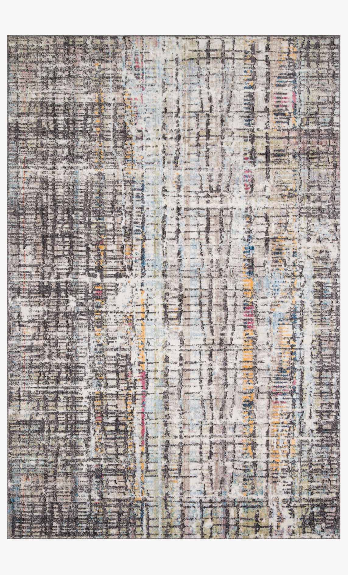 Loloi Medusa Collection - Contemporary Power Loomed Rug in Charcoal (MED-08)