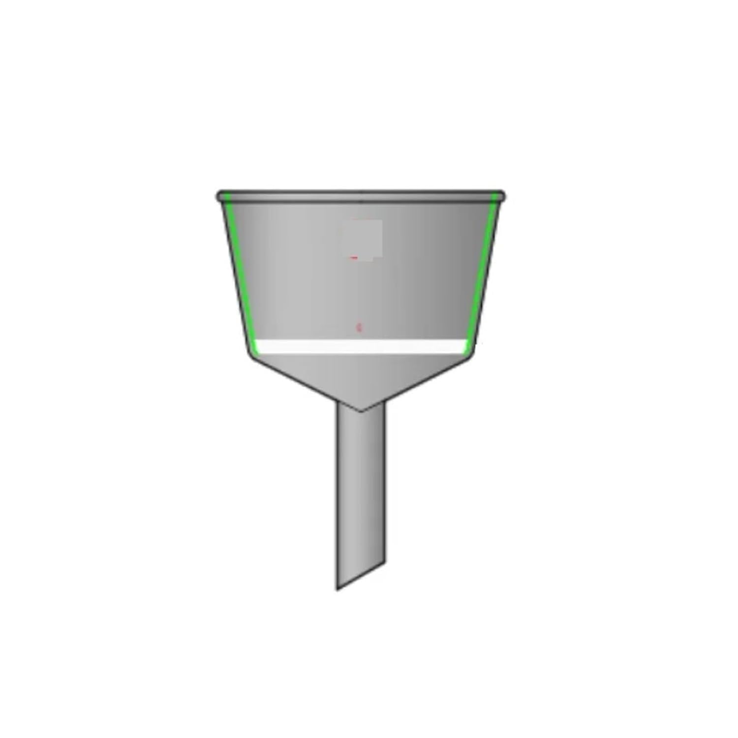 New Wide Mouth Bushing Funnel, Filter Funnel, Boucher, 350mL 600mL 1000mL 2000mL, Sandboard, Borosilicate Glass, N60 (1000mL-N601000X)