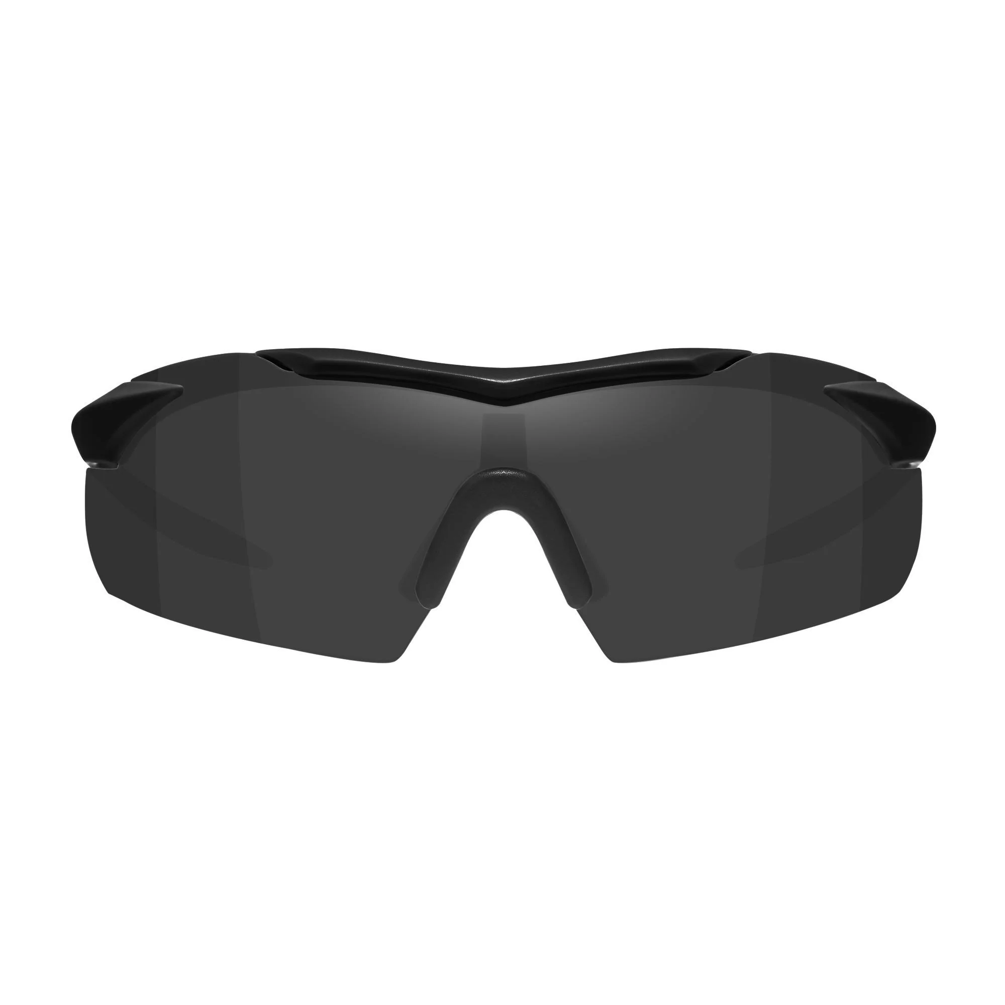 Wiley X Changeable WXVapor Sunglasses (Smoke Gray, Clear Lens)