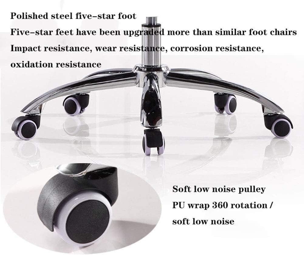 Executive Swivel Adjustable Swivel Office Desk Chair with Armrests Lumbar Support Desk Ergonomic Chair Tilt Ergonomic Desk Chair Office Computer Chair Home Reclining Boss C,