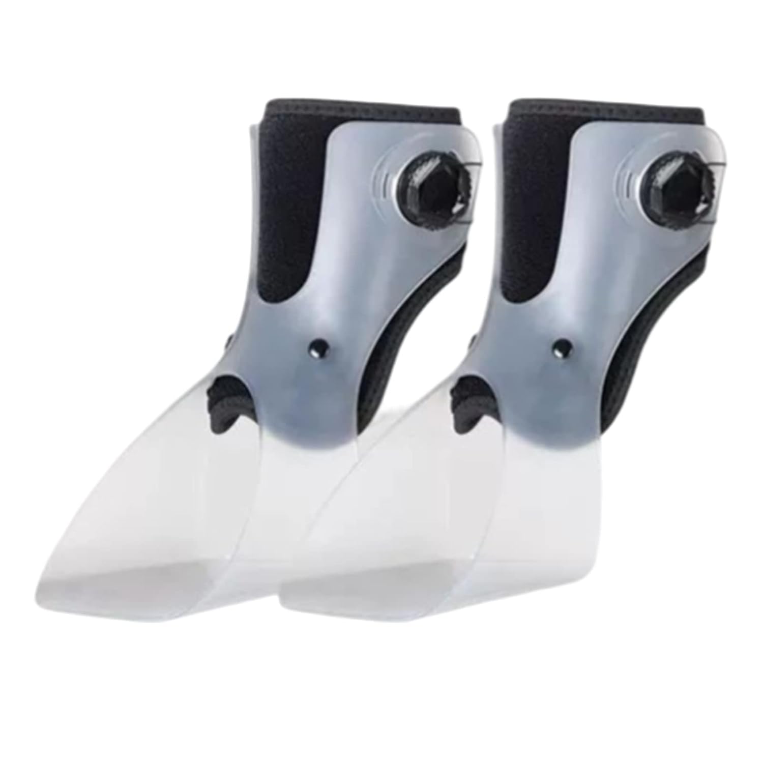 SFKLYU 1 Pair Lightweight Foot Drop Brace AFO Foot Drop Brace Ankle Foot Orthosis Support for Hemiplegia Stroke for Walking Better,L