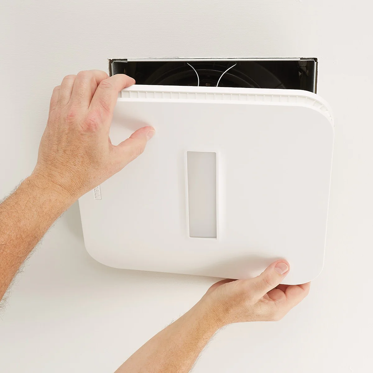 Broan SurfaceShield 110 CFM Exhaust Fan w/ LED & Antibacterial Violet Light