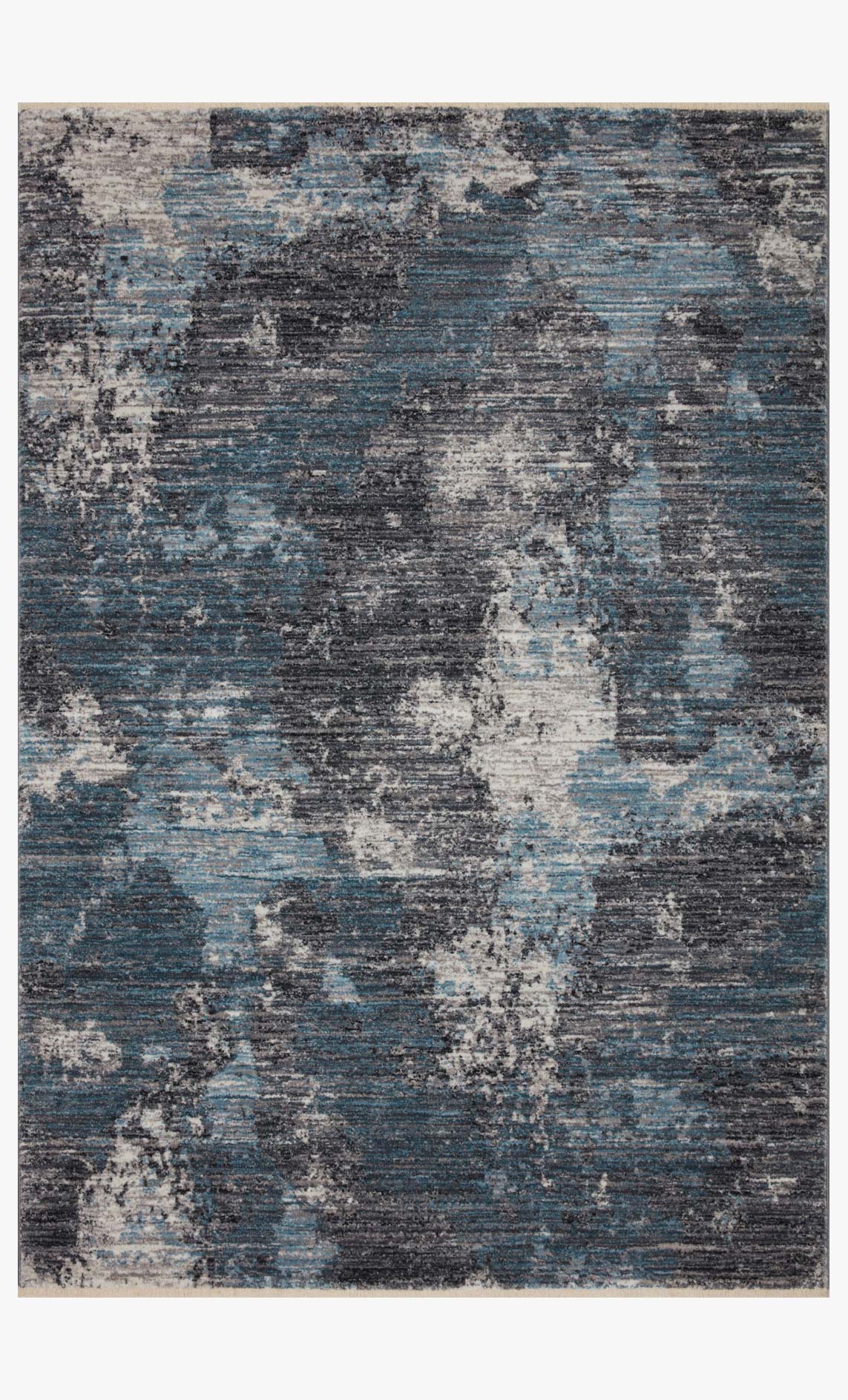 Loloi II Samra Collection - Transitional Power Loomed Rug in Dove & Sky (SAM-05)