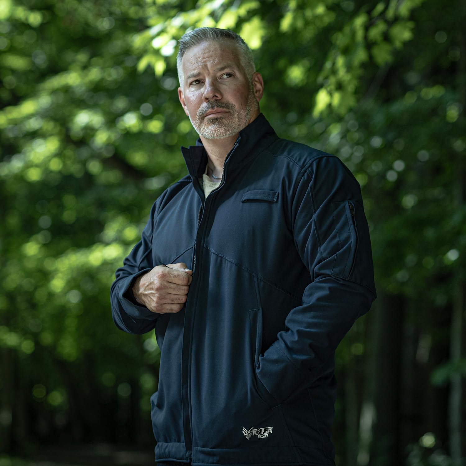 DRIFIRE Men's Flame Resistant Windbreaker Jacket, Cat 3