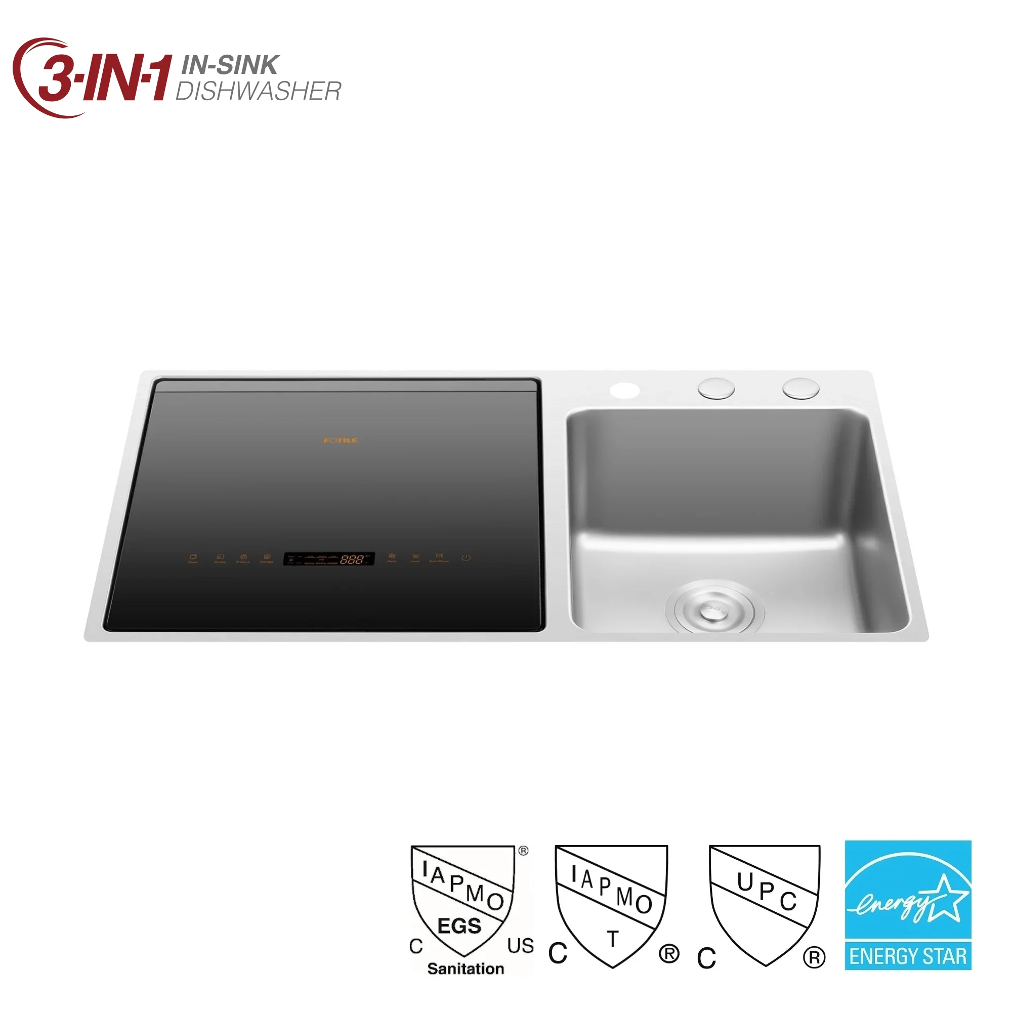 Fotile 3-IN-1 In-Sink Dishwasher (SD2F-P5 / SD2F-P5L)