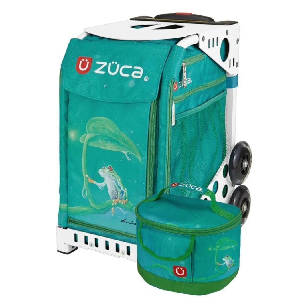 Zuca Froggy Friend (w/Lunchbox) / White Frame