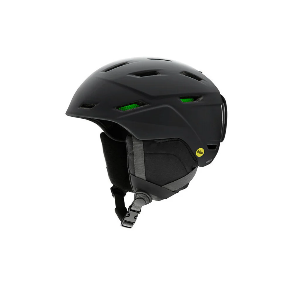 Smith Optics Mission MIPS Snow Helmet (Large, Matte Black)