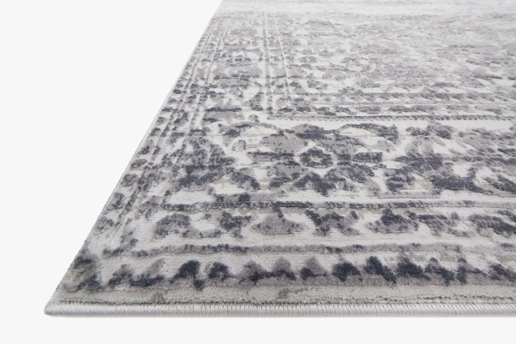 Loloi Patina Collection - Transitional Power Loomed Rug in Pebble & Stone (PJ-06)