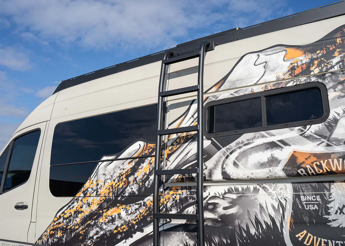 Mercedes Sprinter Chicane Side Ladder