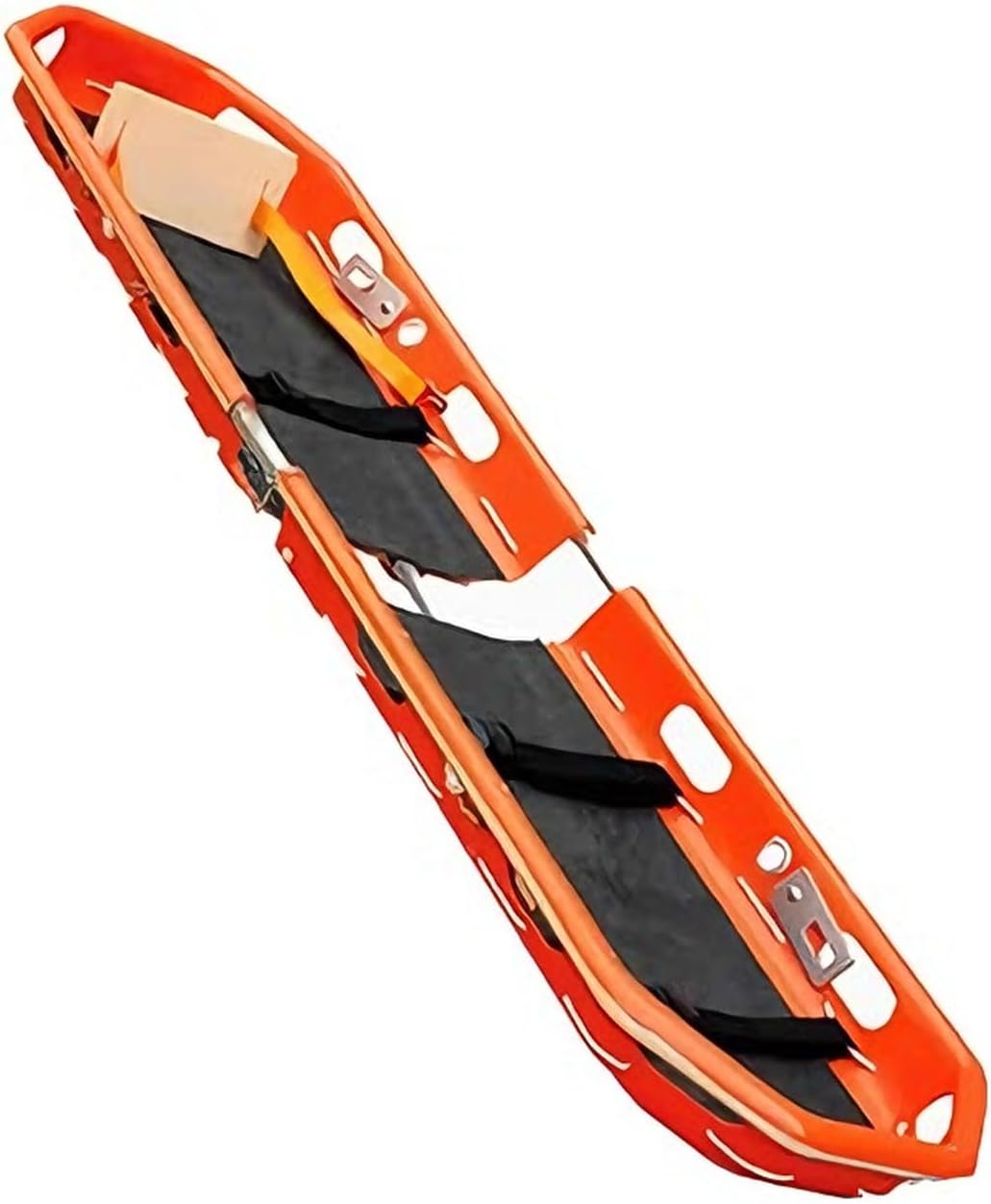 Medical Stretcher, Detachable and Foldable Medical, Medical Transport Equipment, Wear Material Equipped with Adjustable Foot Anchors for Patient Transfers