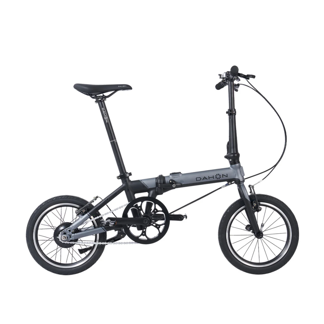 Dahon K-Feather Folding Electric Bike (Slate)