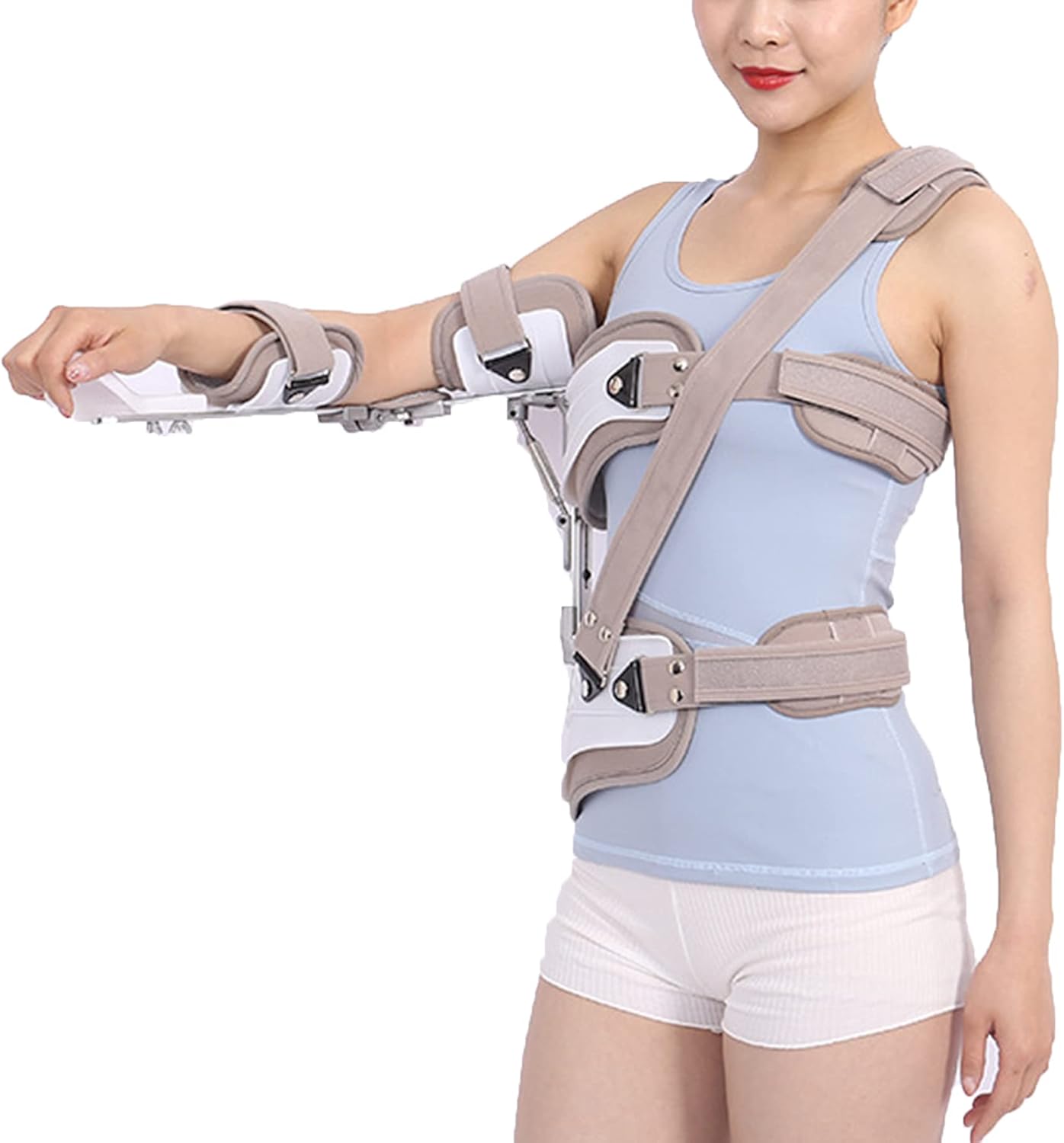 Shoulder Abduction Immobilizer for Dislocation Fracture Sprains Elbow Arm Injury Recovery ​for Rotator Cuff Surgery Broken Arm for Collar Bone Rotator Cuff Shoulder Injury
