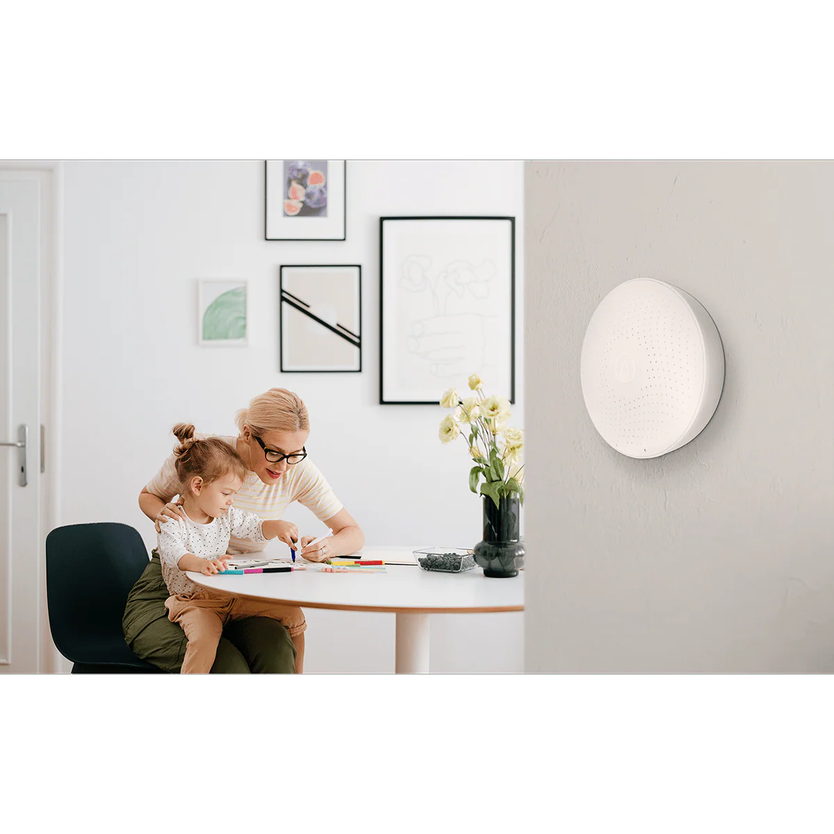 Airthings Wave Plus Smart Indoor Air Quality Monitor + Radon Detection