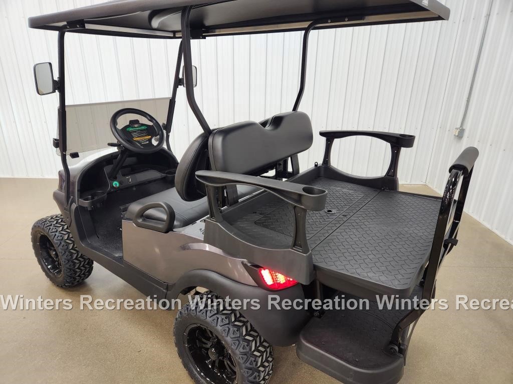 2021 Club Car Tempo Lithium Ion DELUXE STREET READY Golf Cart, Midnight Silver