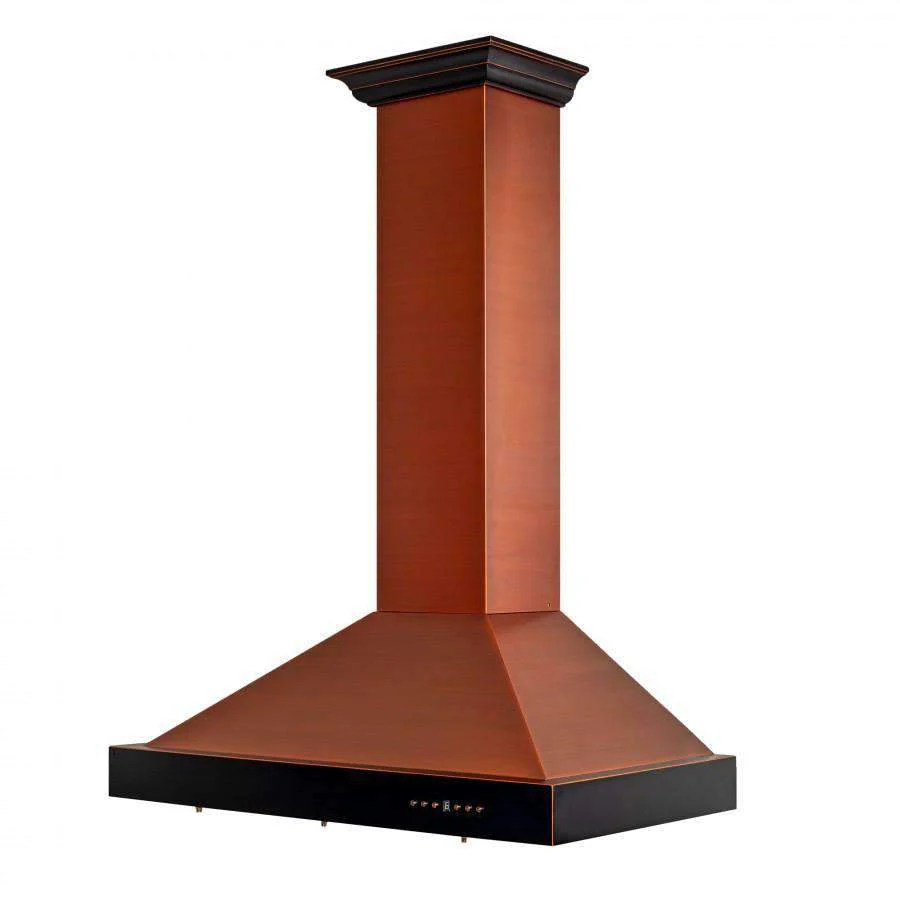 ZLINE 42-Inch Designer Series Copper Finish Wall Range Hood (KB2-CBXXX-42)