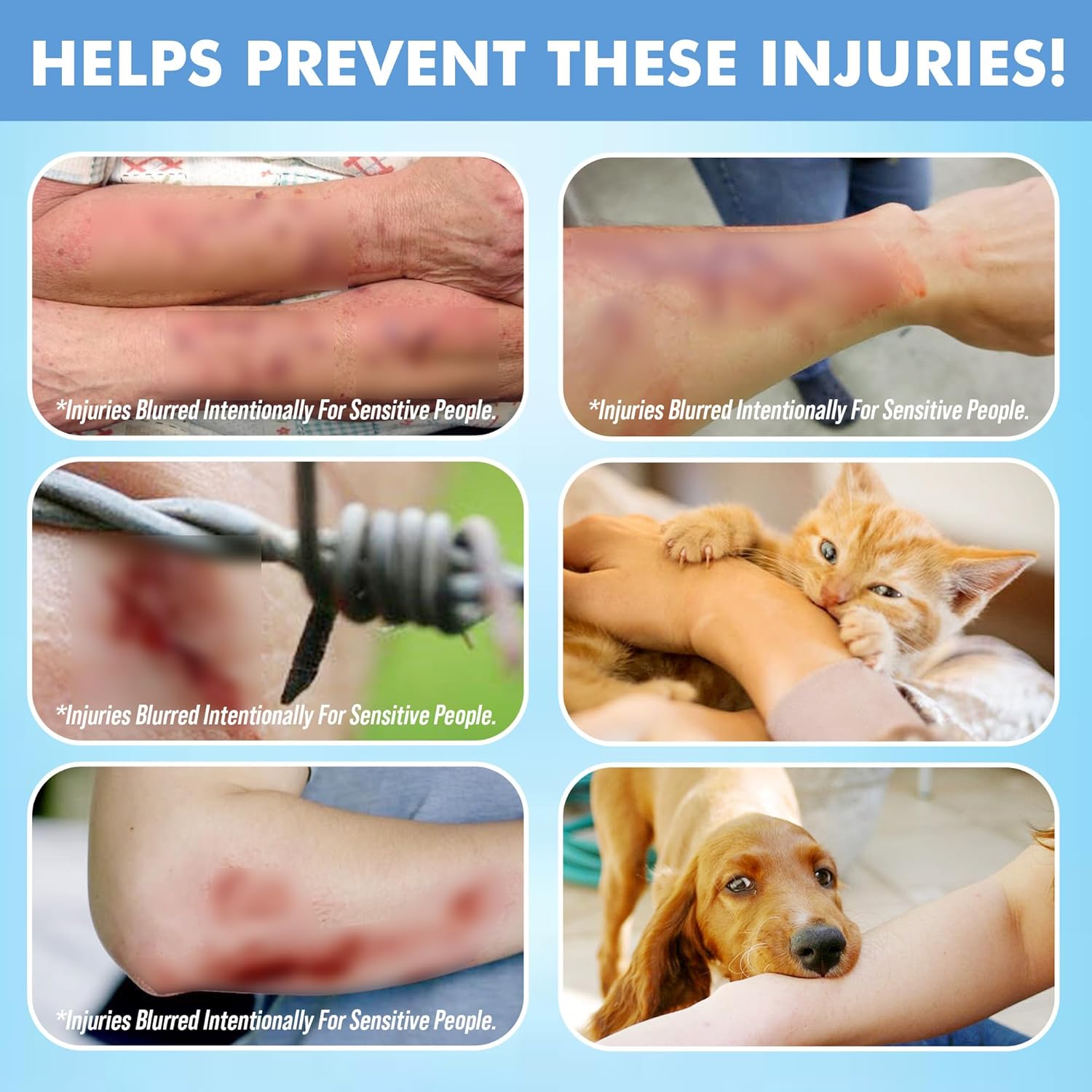 Arm Chaps Extended Elbow Leather Arm Guard - Arm Sleeve Protectors for Thin Skin and Bruising, Scratches & Cuts - Protective Arm Sleeve for Any Age- Left & Right Form-Fitting - Orange(1Pair/Large).