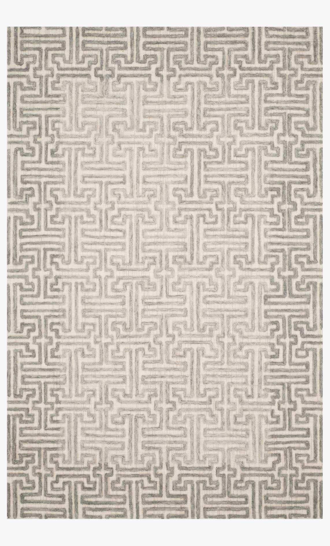 Loloi Ehren Collection - Contemporary Hand Tufted Rug in Stone & Sand (EHR-03)