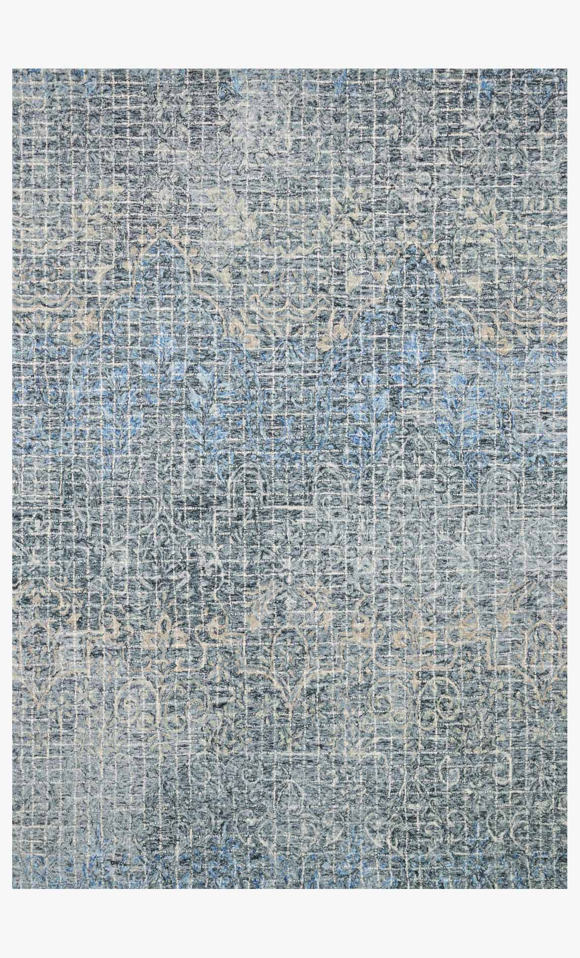 Loloi Tatum Collection - Transitional Hooked Rug in Ink & Blue (TW-04)