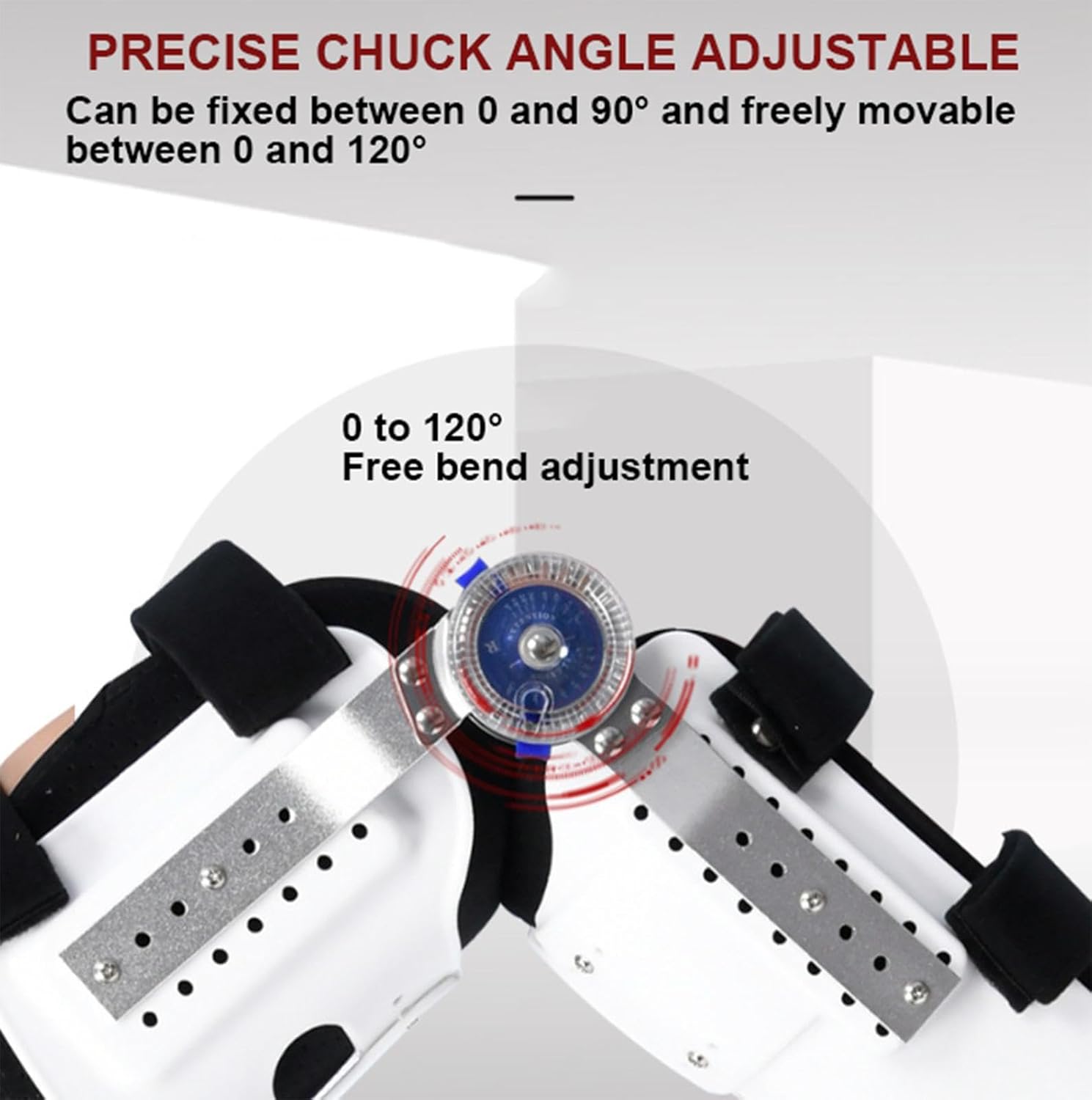 Adjustable Knee Foot Support Brace,Hinged ROM Knee Orthotic Immobilizer for Arthritis Pain,Knee Brace Splint for Left Leg and Right Leg,Left