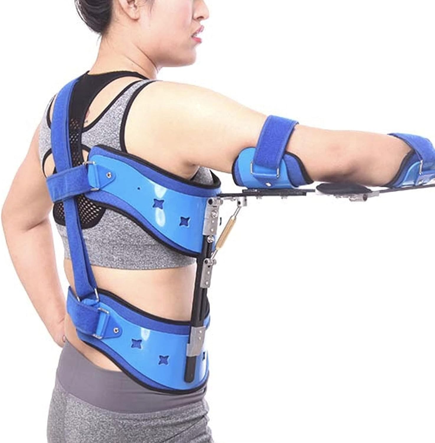 Shoulder Arm Immobilizer for Dislocation Fracture Sprains Broken Arm for Shoulder Injury Torn Rotator Cuff Sublexion Surgery Lightweight Breathable Wrist Elbow Support Unisex,Left