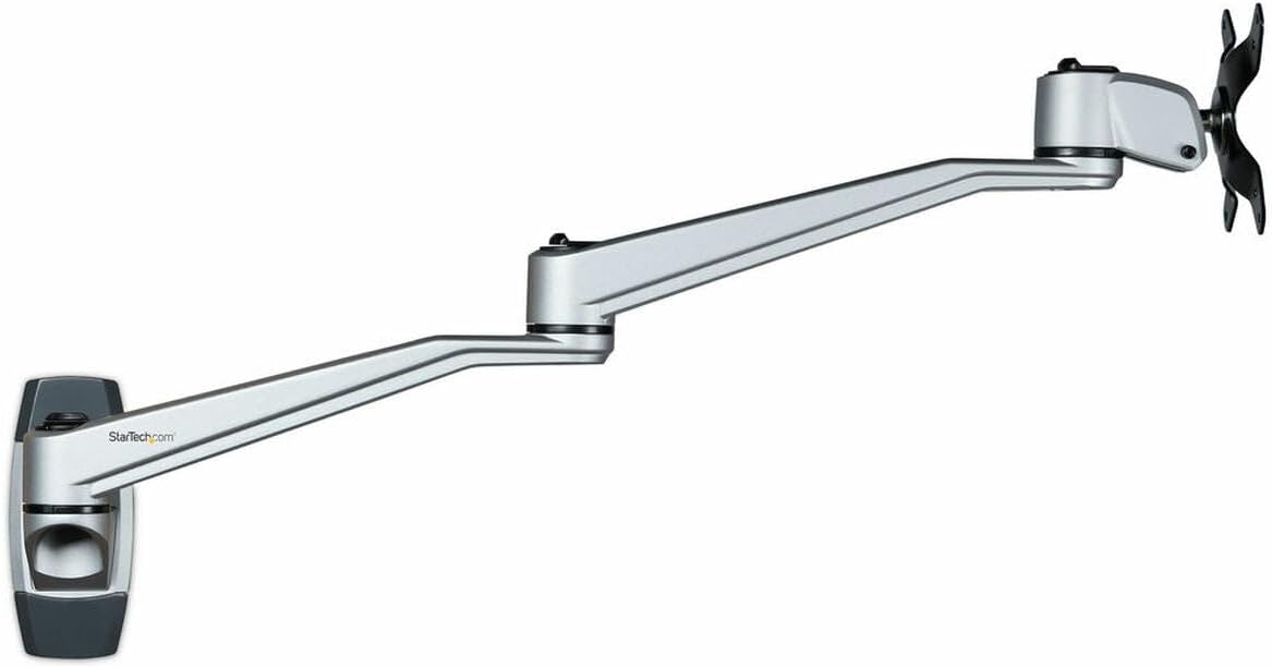 StarTech.com Wall Mount Monitor Arm - Articulating Ergonomic VESA Wall Mount Monitor Arm - 20