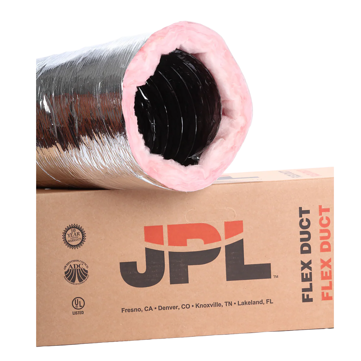 JPL MHP-25 10-in Insulated 25-ft. Flex Duct