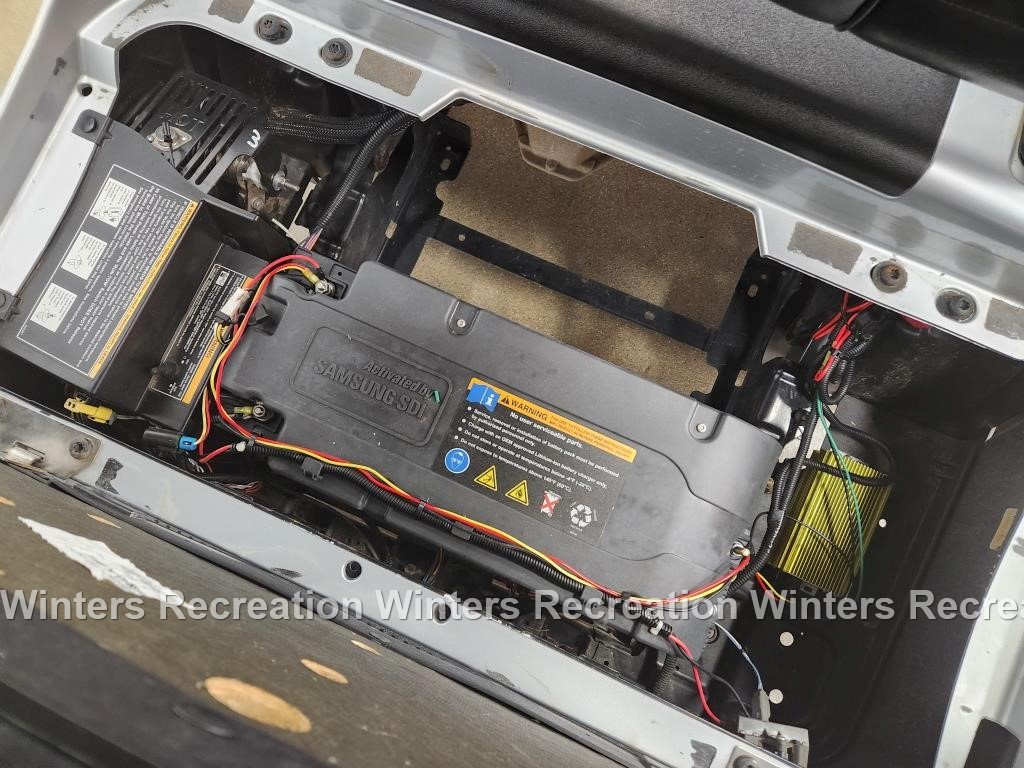 2020 E-Z-GO RXV Lithium Ion ECOXGEAR STREET READY Golf Cart, Silver